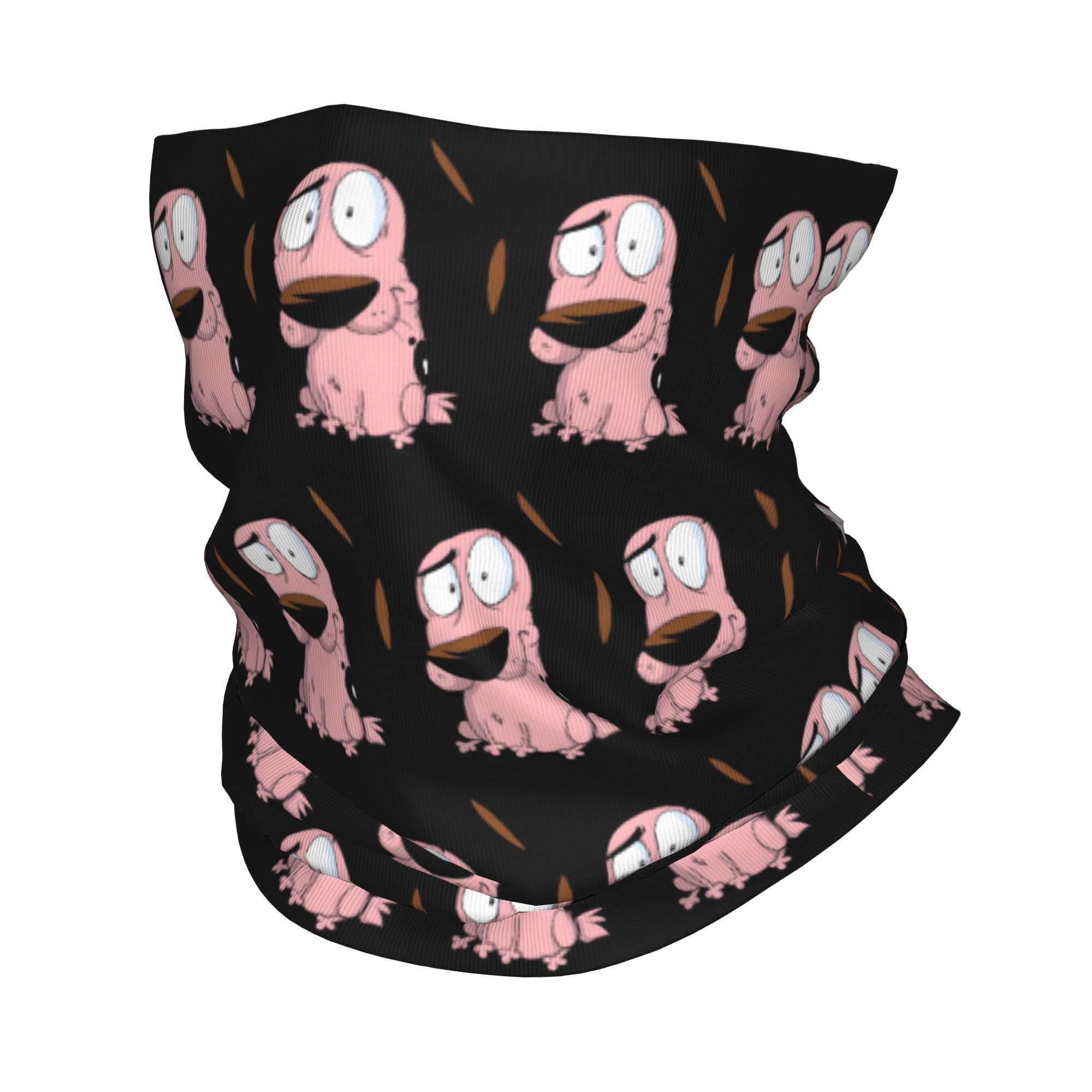 Dog Bandana Scarf - ที่คาดผมลายการ์ตูนสุนัขสุดเท่ห์ ผ้าพันคอสำหรับฤดูหนาว ผู้หญิง ผู้ชาย เหมาะสำหรับเดินป่า ตั้งแคมป์