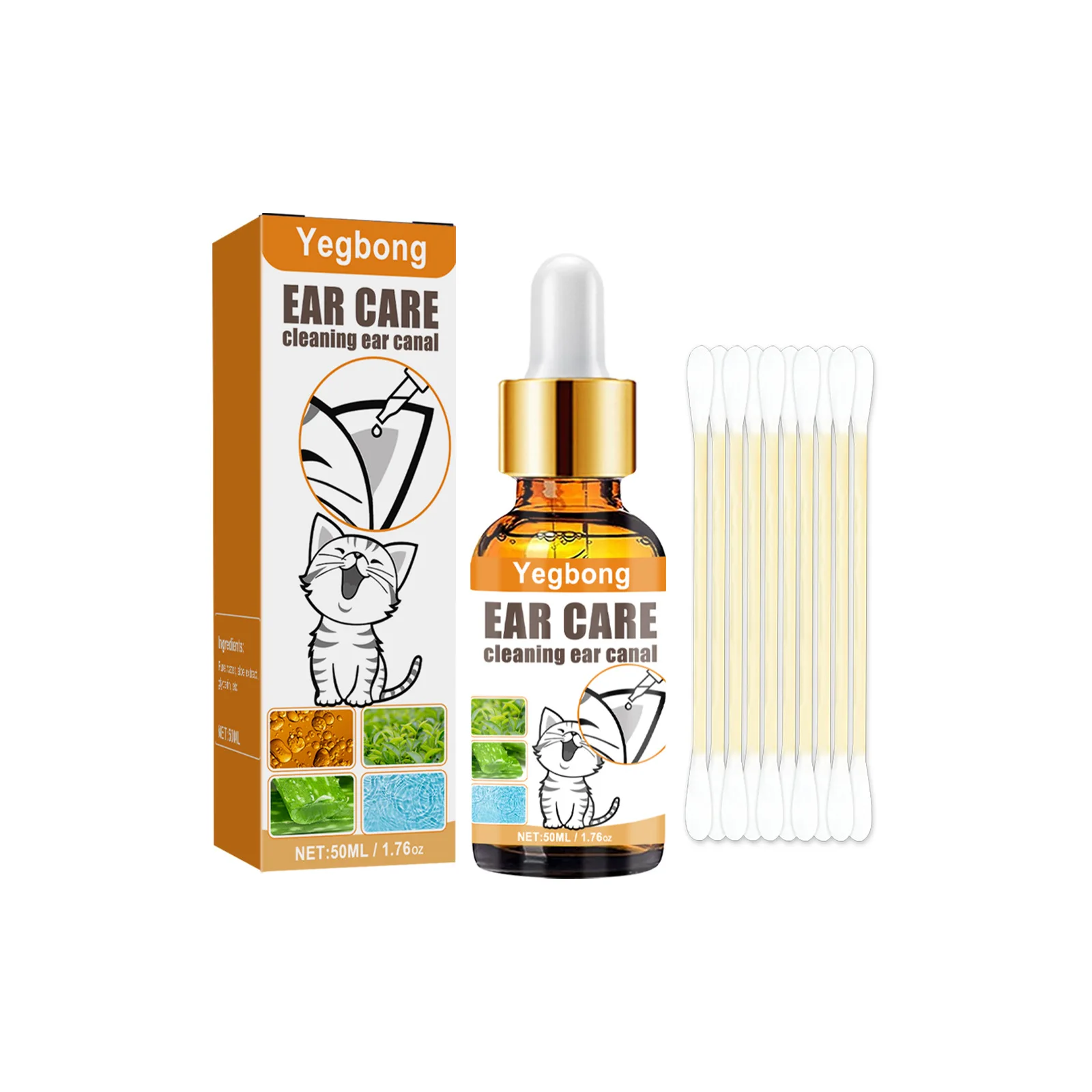 สัตว์เลี้ยงหูทําความสะอาดหยดป้ - Pet Ear Cleaner บทวิจารณ์และราคา