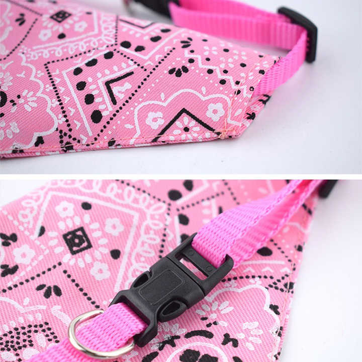 ปรับสามเหลี่ยมผ้าพันคอสําหรับส - Dog Bandana Scarf บทวิจารณ์และราคา