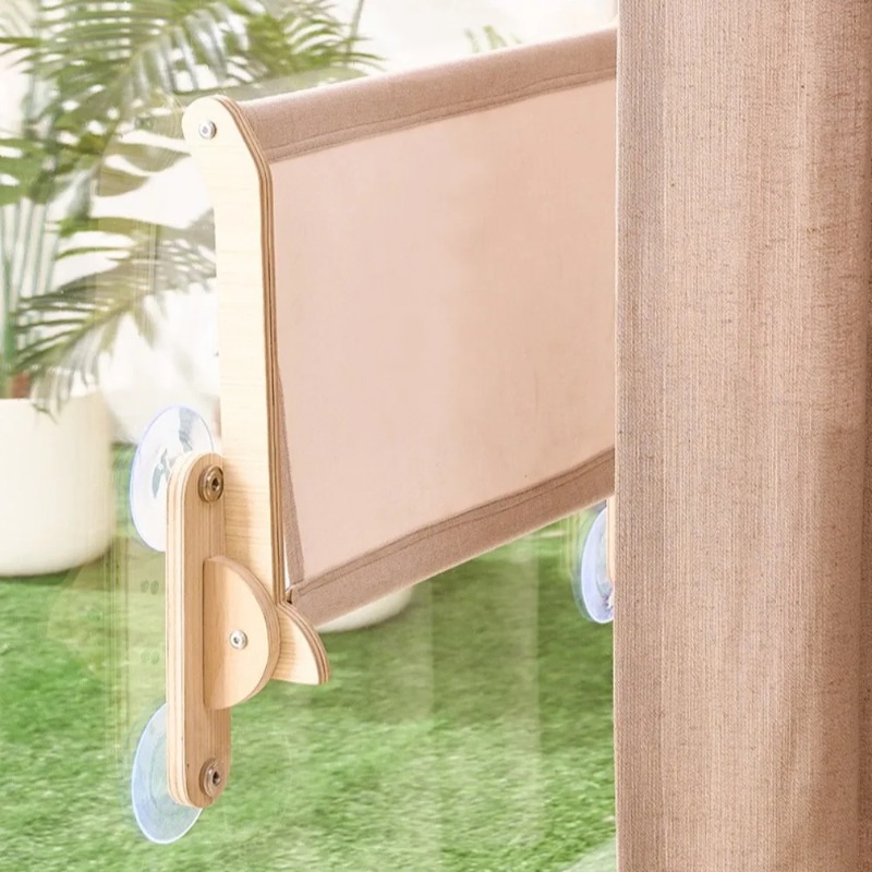 ที่นั่งแมวติดหน้าต่างพร้อมโครง - Cat Window Perch บทวิจารณ์และราคา