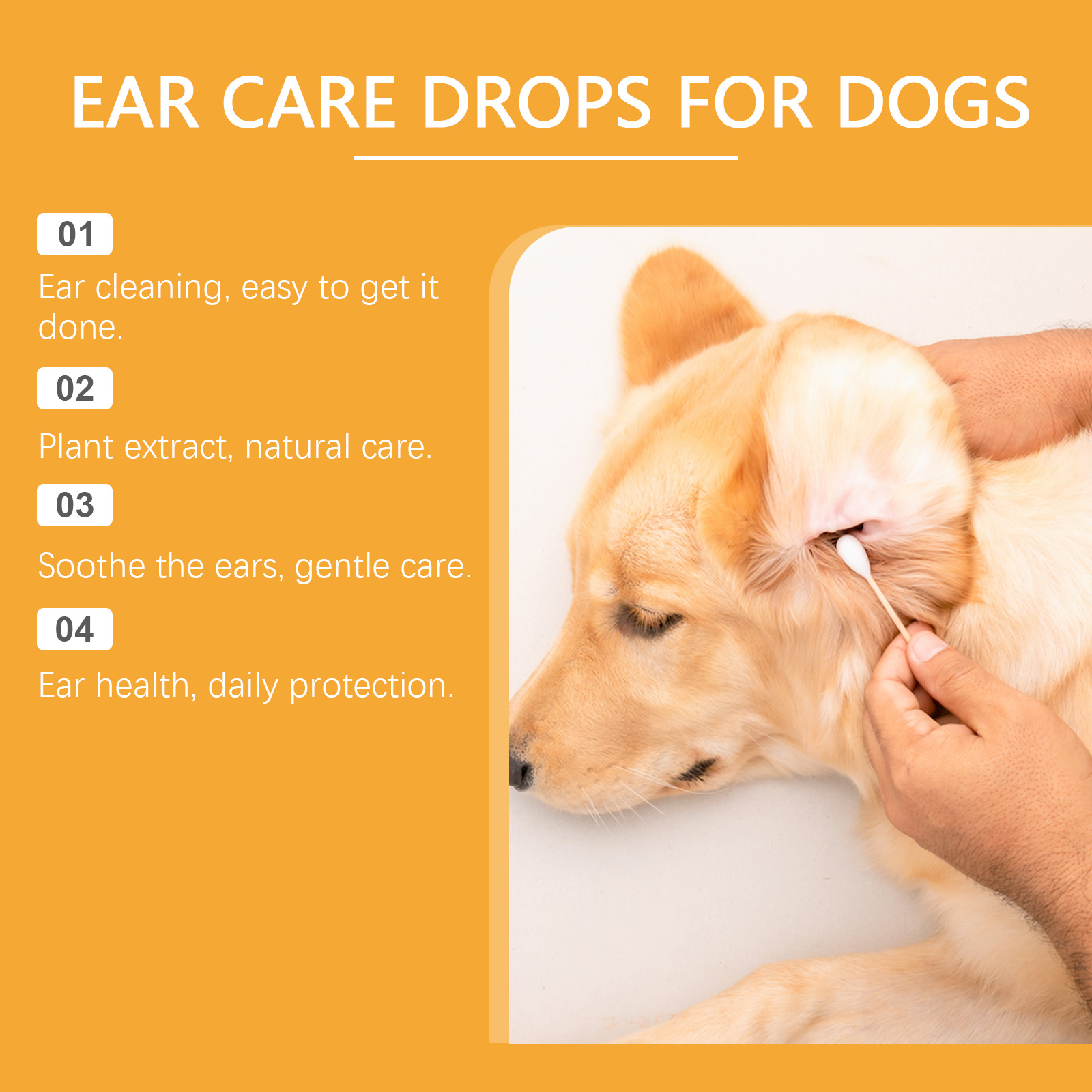 น้ำยาหยอดหูสุนัข 60 มล. บรรเทา - Pet Ear Cleaner บทวิจารณ์และราคา