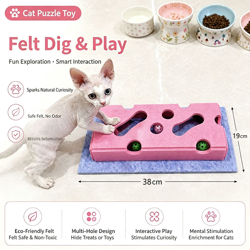 ของเล่นแมวแบบใหม่ กล่องของเล่น - Cat Tunnel Toy บทวิจารณ์และราคา