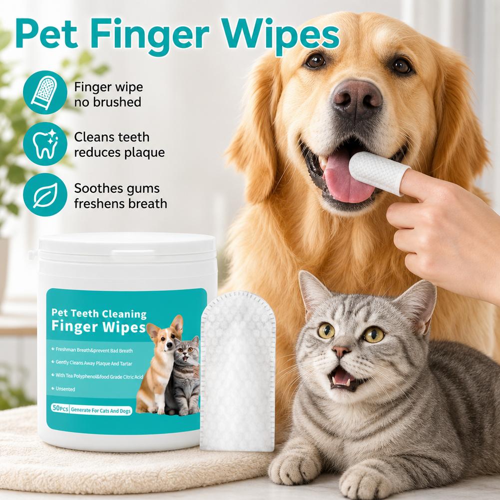 ผ้าเช็ดทำความสะอาดฟันสัตว์เลี้ - Pet Ear Cleaner บทวิจารณ์และราคา
