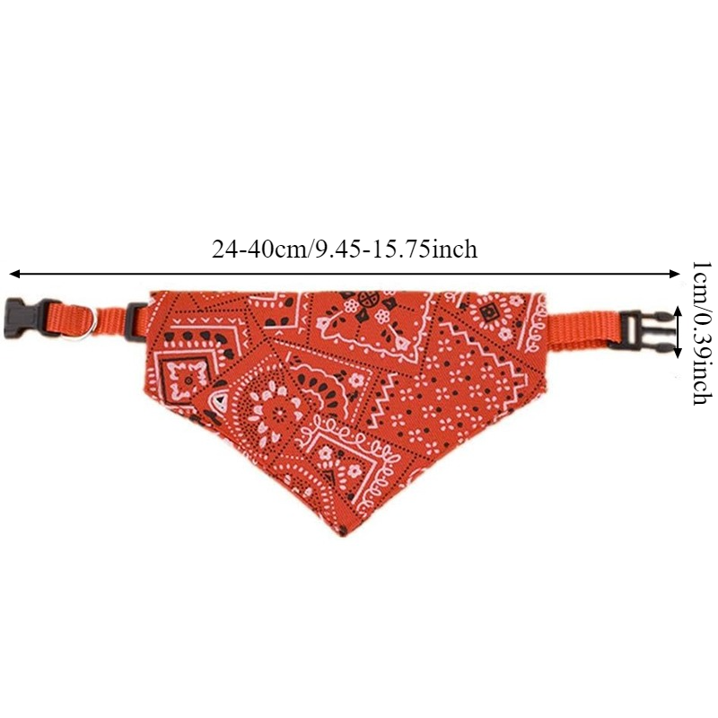 ผ้าพันคอสามเหลี่ยมสำหรับสัตว์เ - Dog Bandana Scarf บทวิจารณ์และราคา