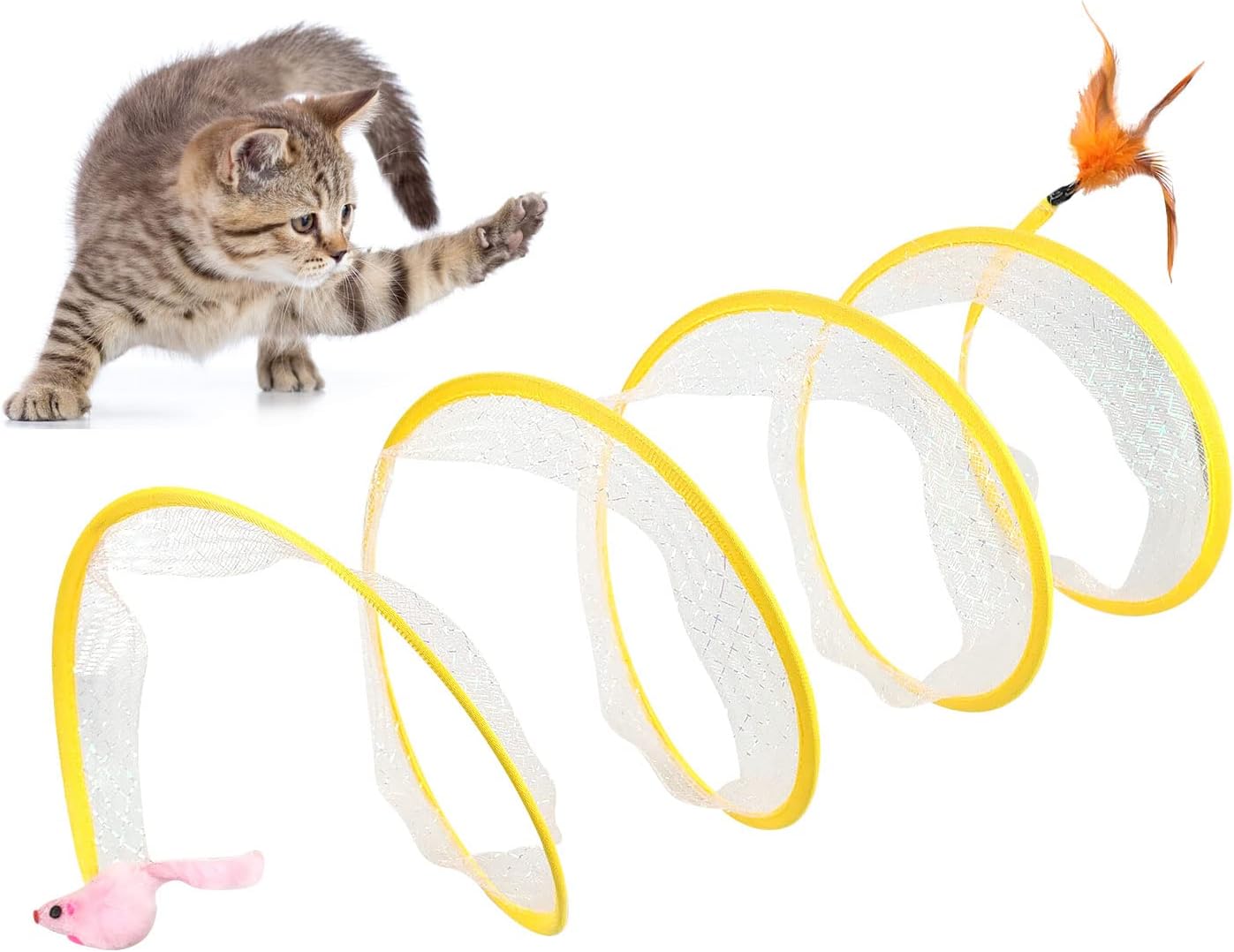 พับอุโมงค์แมว S ประเภทอุโมงค์แ - Cat Tunnel Toy บทวิจารณ์และราคา