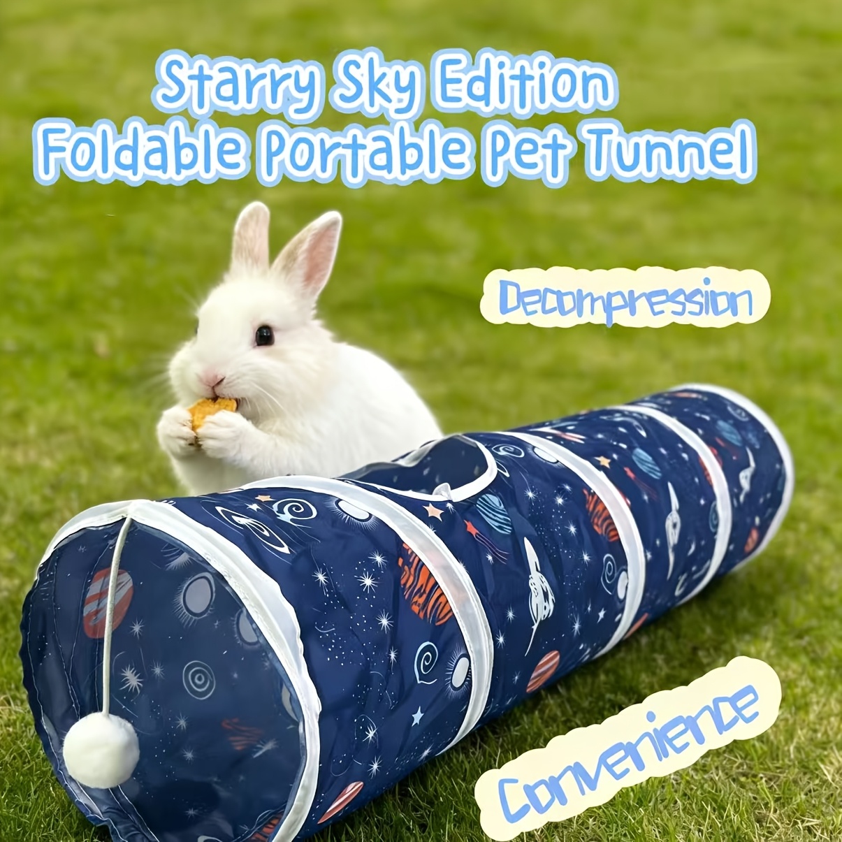 อุโมงค์พับได้แบบพกพาสำหรับแมว  - Cat Tunnel Toy บทวิจารณ์และราคา