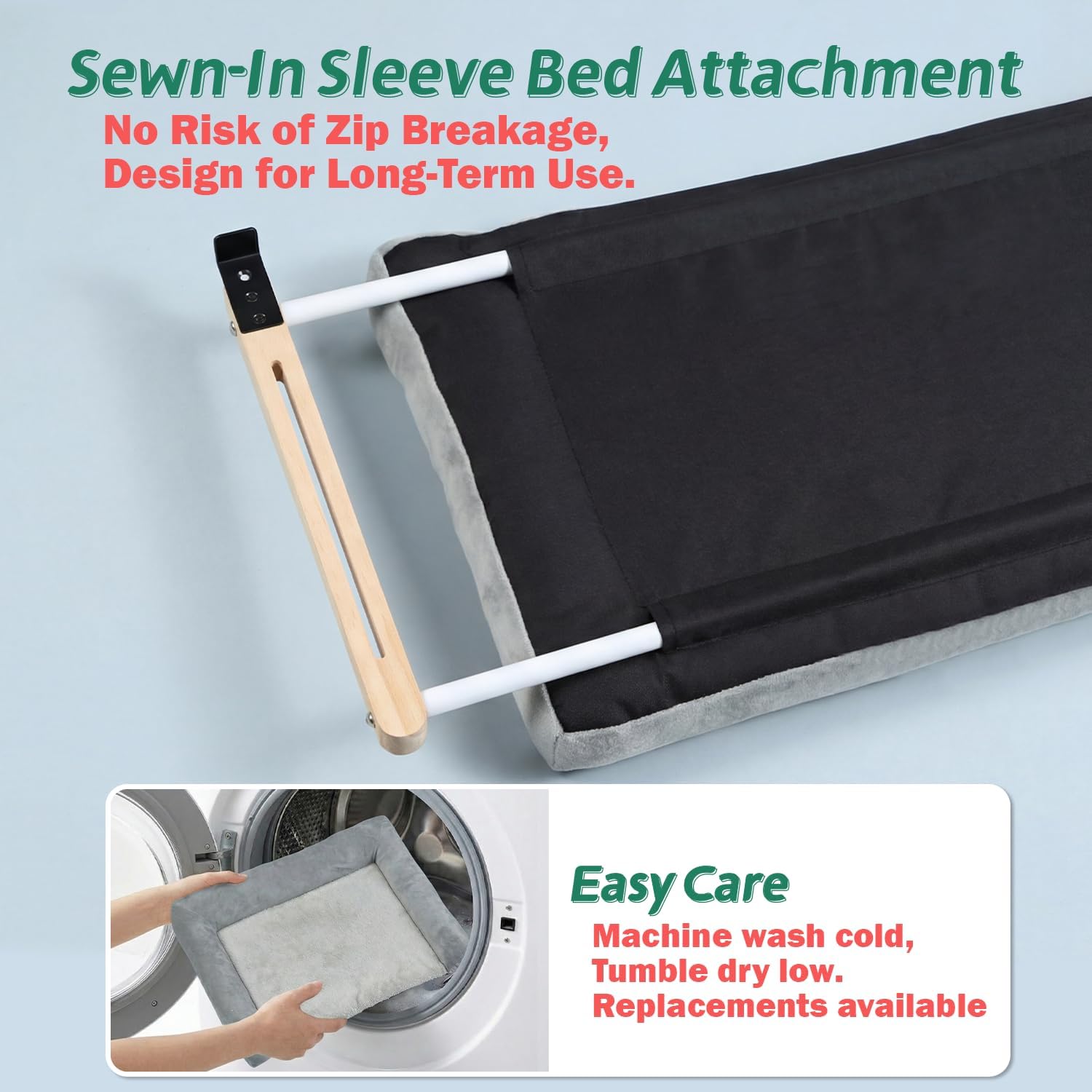 ที่นอนแมวสำหรับวางบนขอบหน้าต่า - Cat Window Perch บทวิจารณ์และราคา