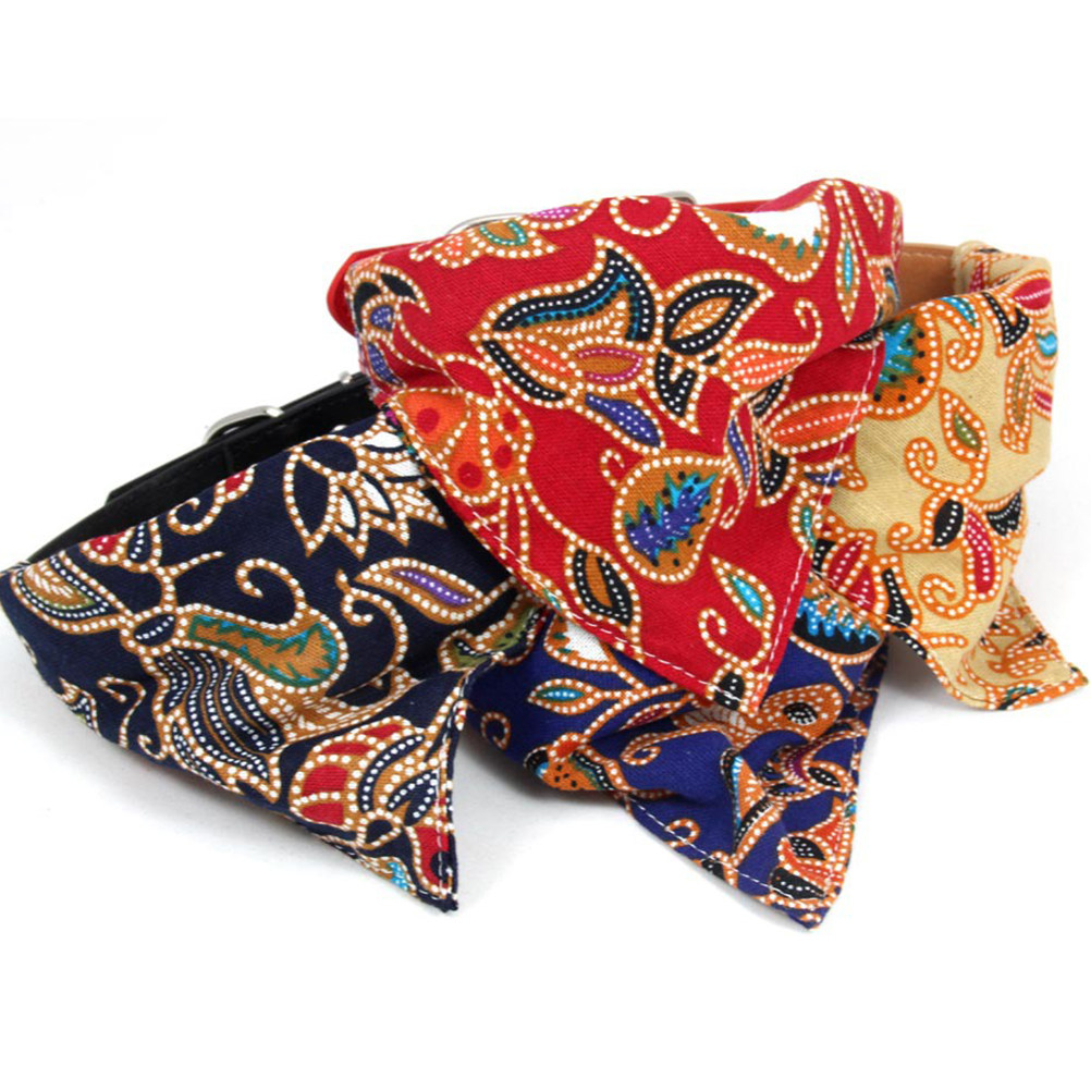 ผ้าพันคอสามเหลี่ยมสำหรับสุนัข  - Dog Bandana Scarf บทวิจารณ์และราคา
