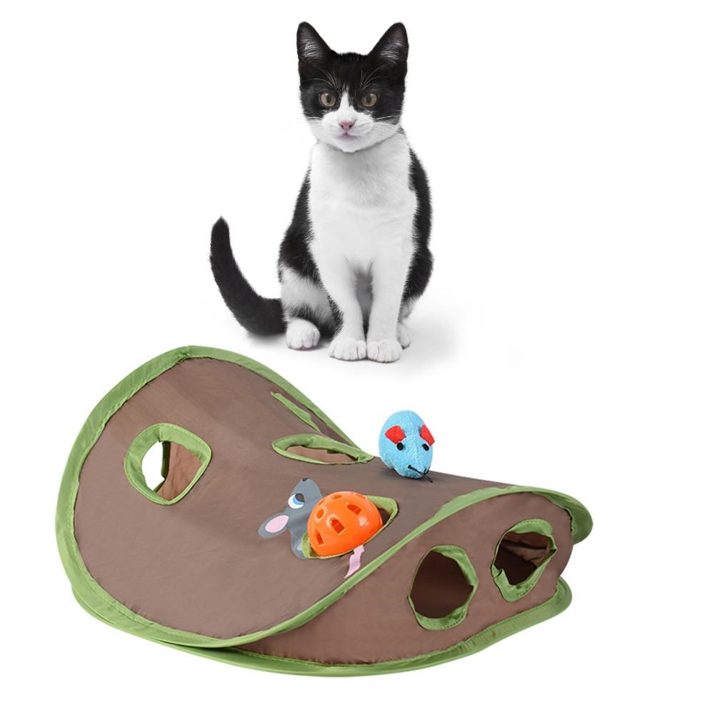 สัตว์เลี้ยงน่ารัก Cat Interact - Cat Tunnel Toy บทวิจารณ์และราคา