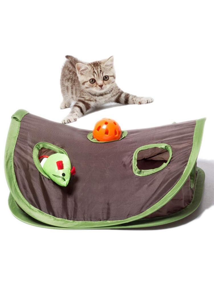 สัตว์เลี้ยงน่ารัก Cat Interact - Cat Tunnel Toy บทวิจารณ์และราคา
